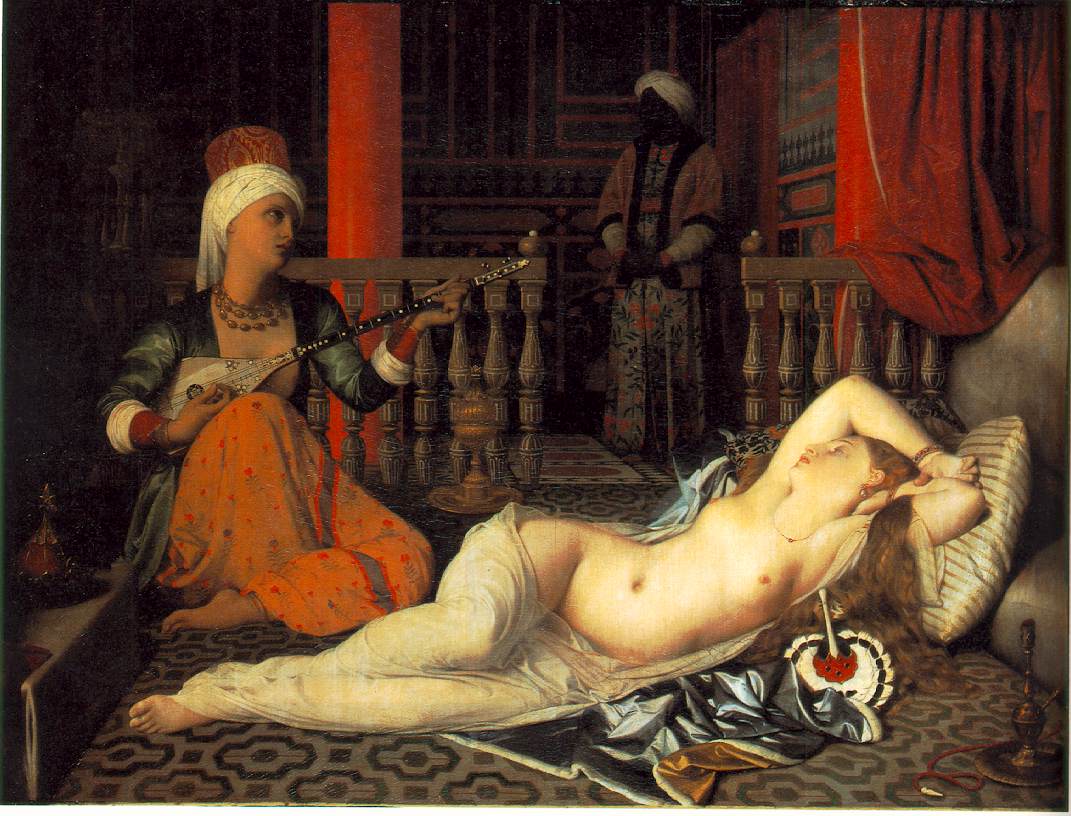J.A.D. Ingres, "Odalisque avec Eslave," Fogg Art Museum